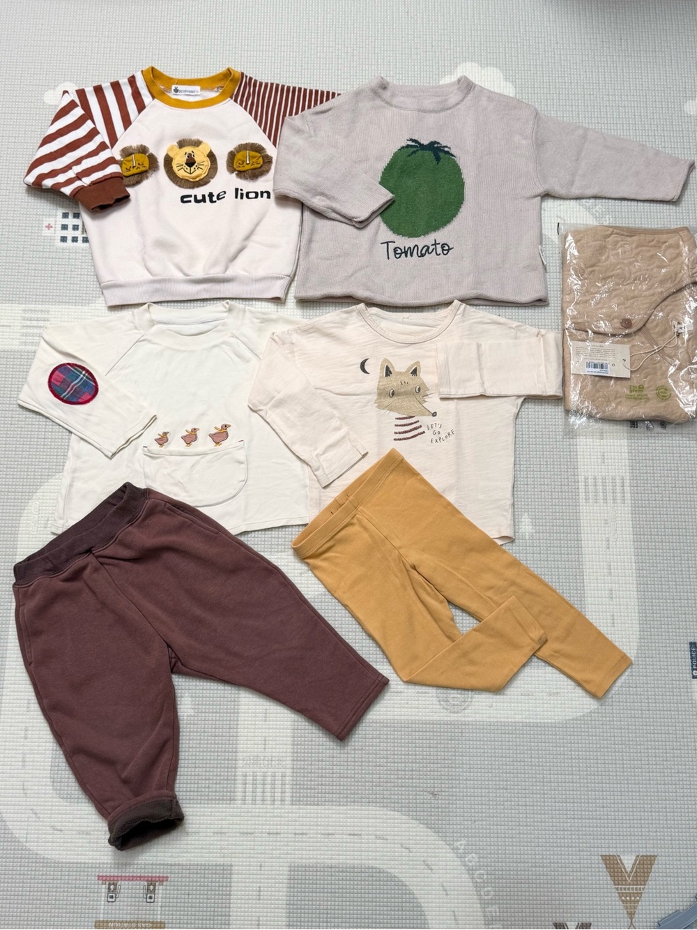 Unisex Toddler Fall Winter Clothing Bundle 2-3Y - Organic Zoo Rylee + Cru Konny
